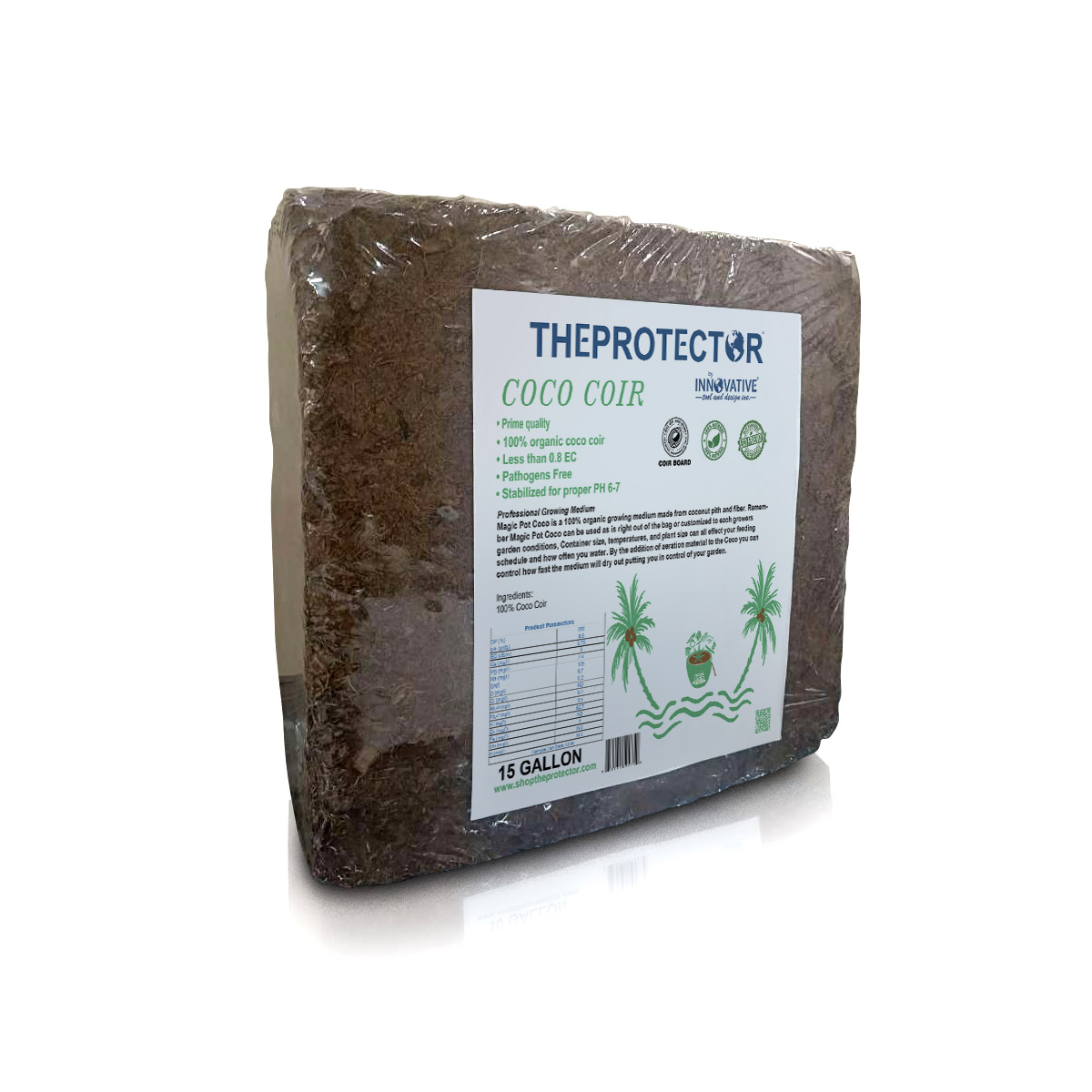 Welcome To Shoptheprotector Gallon Compressed Coco Coir Nacked Block