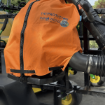 Backpack blower orange