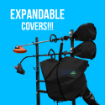 Black Backpack Blower Cover	