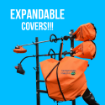 Backpack blower orange	